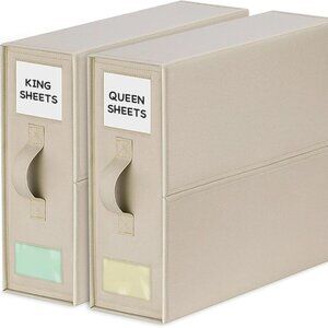 Bed Sheet Organizer 2 Pack